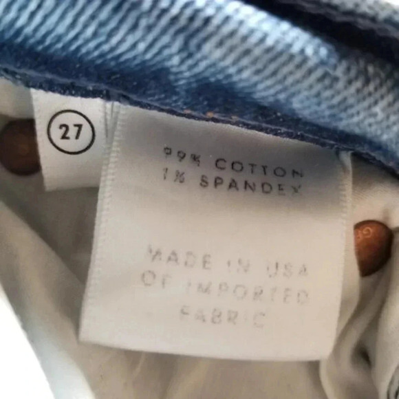 GRLFRND Karolina High Rise Crop  Jeans Sixpence 27 - Picture 8 of 15